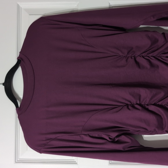 Capella Plus Size Ruched Long Sleeve Bodycon Midi Dress - Size 3XL - Picture 2 of 5